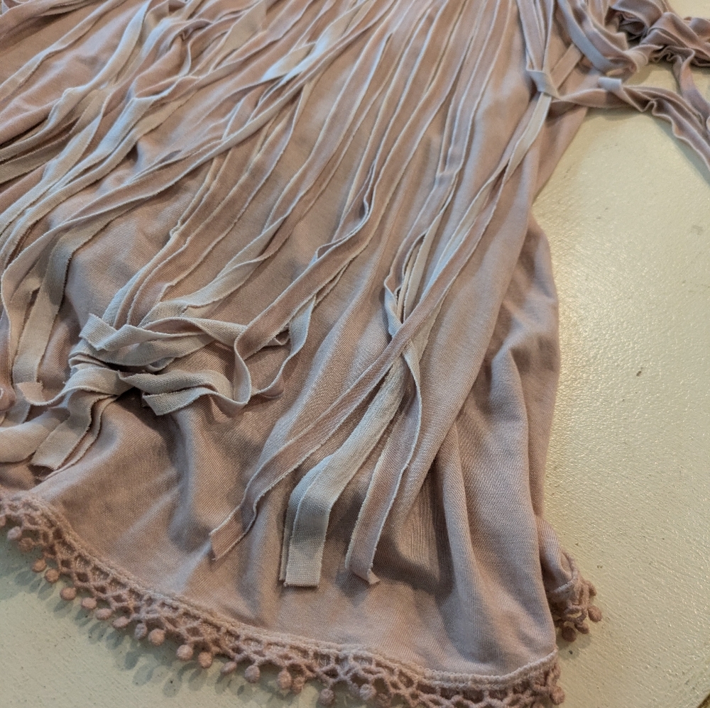 Pink Fringe Top - Picture 16 of 17